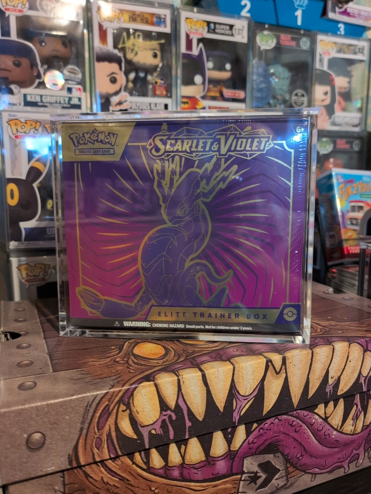 POKEMON ETB DISPLAY MAGNETIC CASE PROTECTOR ELITE TRAINER BOX **Preorder***