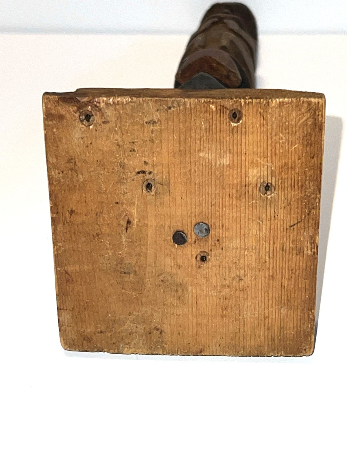 Native American Indian Pacific Northwest Coast Wood Cavred Totem; 13 1/2" Tall