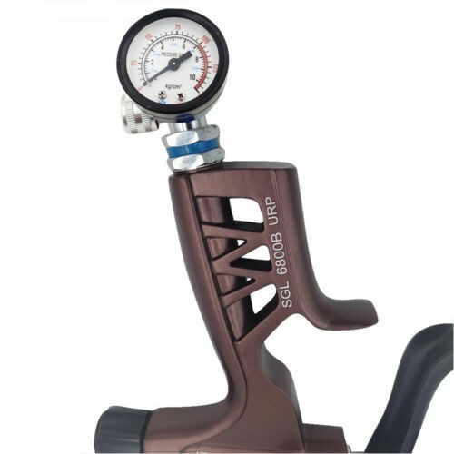 600ML HVLP Spray Gun 1.3mm Nozzle With Pressure Regulator Car Surface Spraying