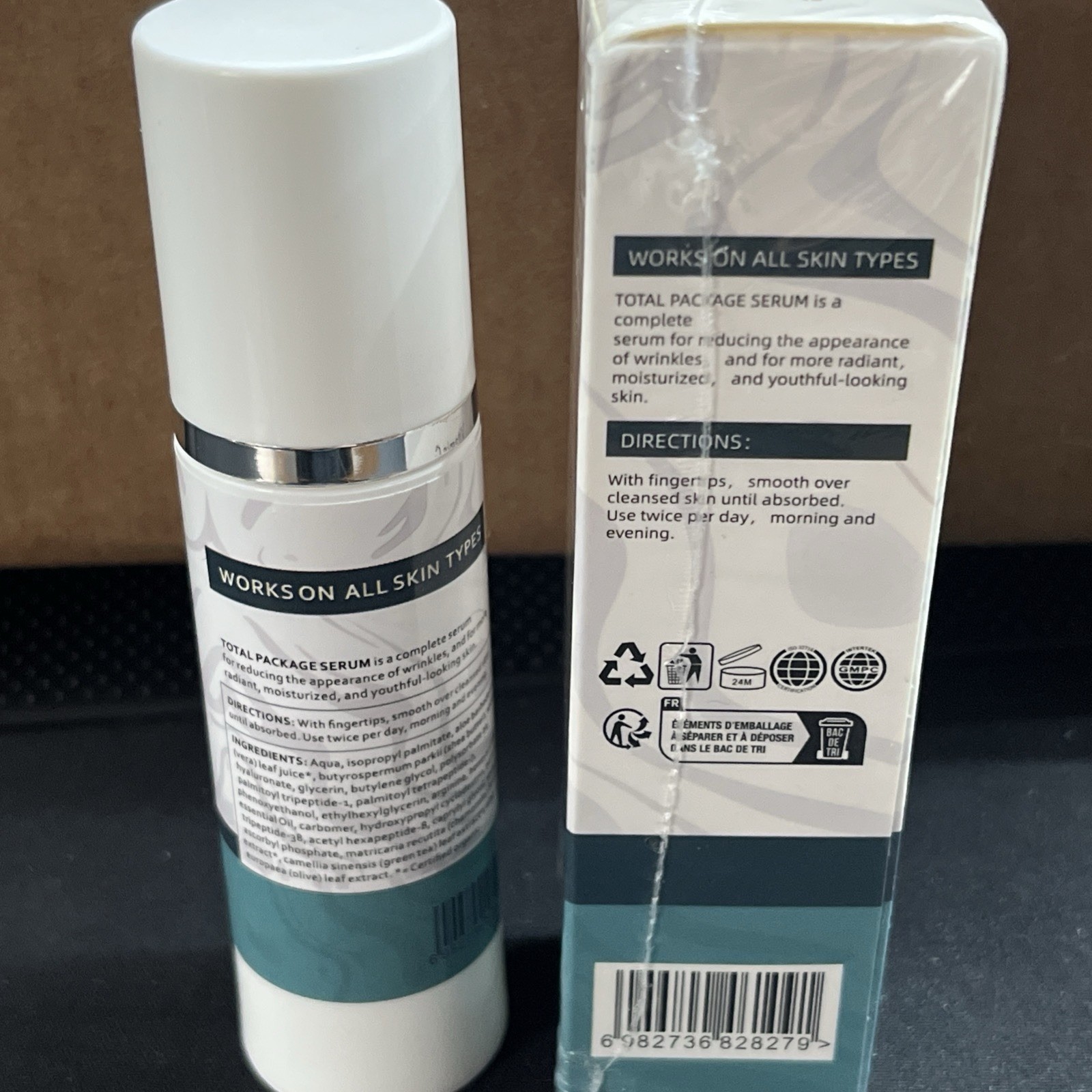 Sun Coast Science Total Package Serum, Vitamin C, Hyaluronic Acid, 1 Ounce