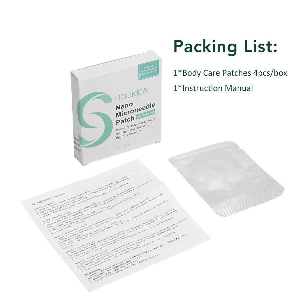 Nano Micro-needle Patch -SMGT-GLT-1 Patch-Unisex Slimming Microneedle Patch 2025