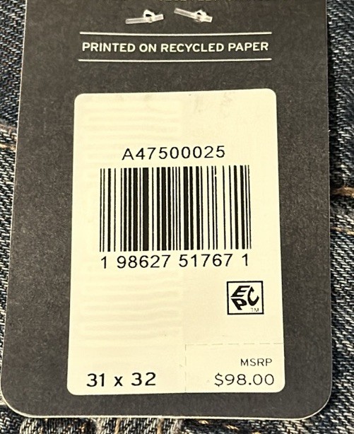 Levi's Premium 578 Baggy Jeans for Men, New with Tags