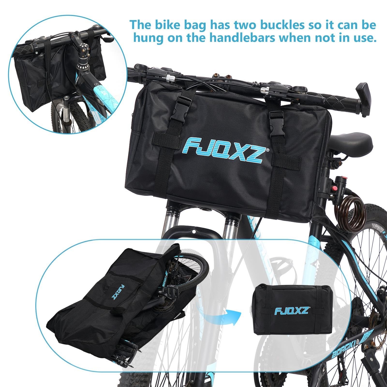 26" Folding Bike Transport Bag 700C Road Bicycle Travel Storage Bag Portable