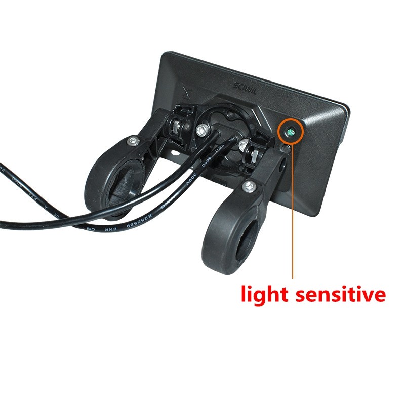 E-Bike Display 24V-72V LCD Colour Display Power Speed PAS Gear Control with NFC