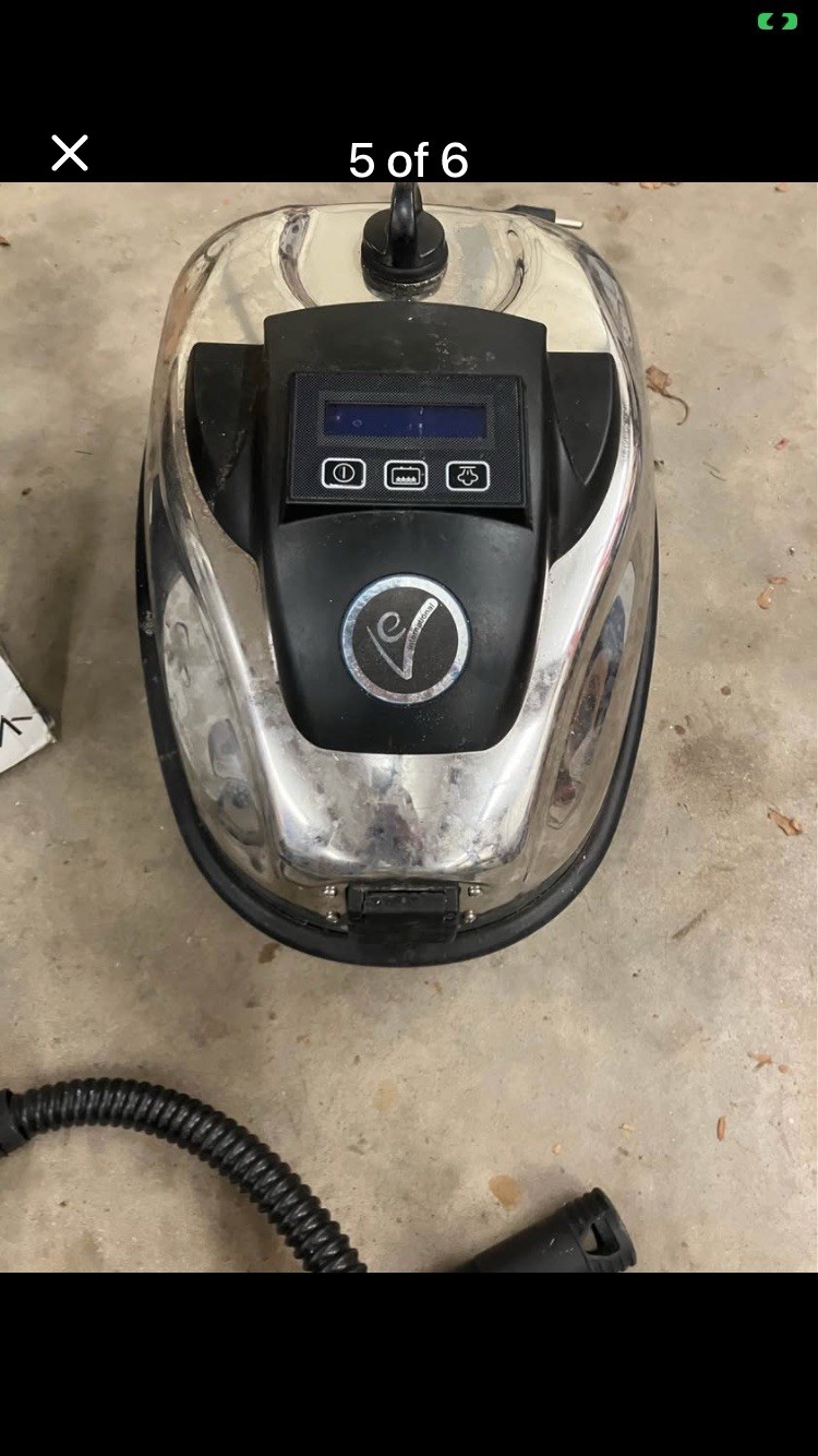 EV 3000i Steam Cleaner EV International Made in Italy EVapor Used