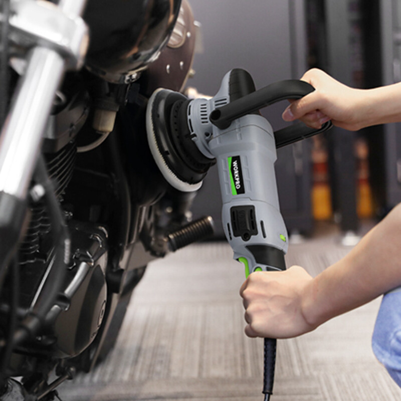 WORKPRO Buffer Polisher 6" 1080W Dual Action Orbital Polish Set 6 Variable Speed