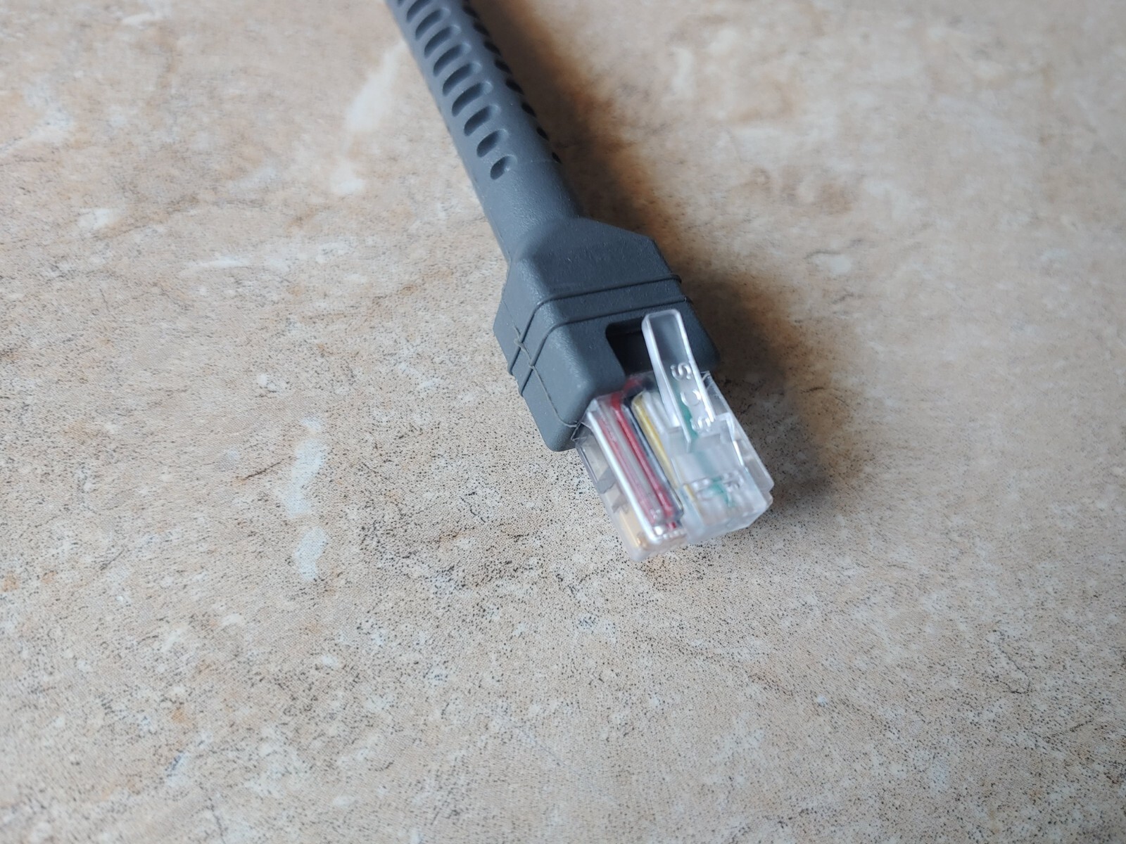Symbol Scanner Cable For Verifone Ruby 2, CI, C18, Topaz XL on COM8 RJ50 to RJ45