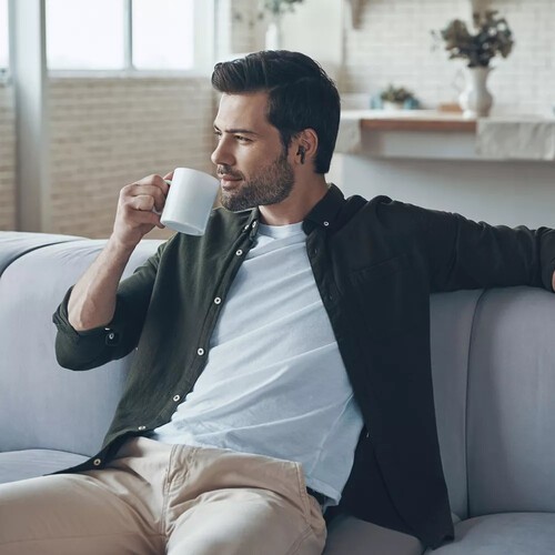 JVC HA-D6TB Bluetooth 5.4 True Wireless Earbuds with Charging Case (Black) [New