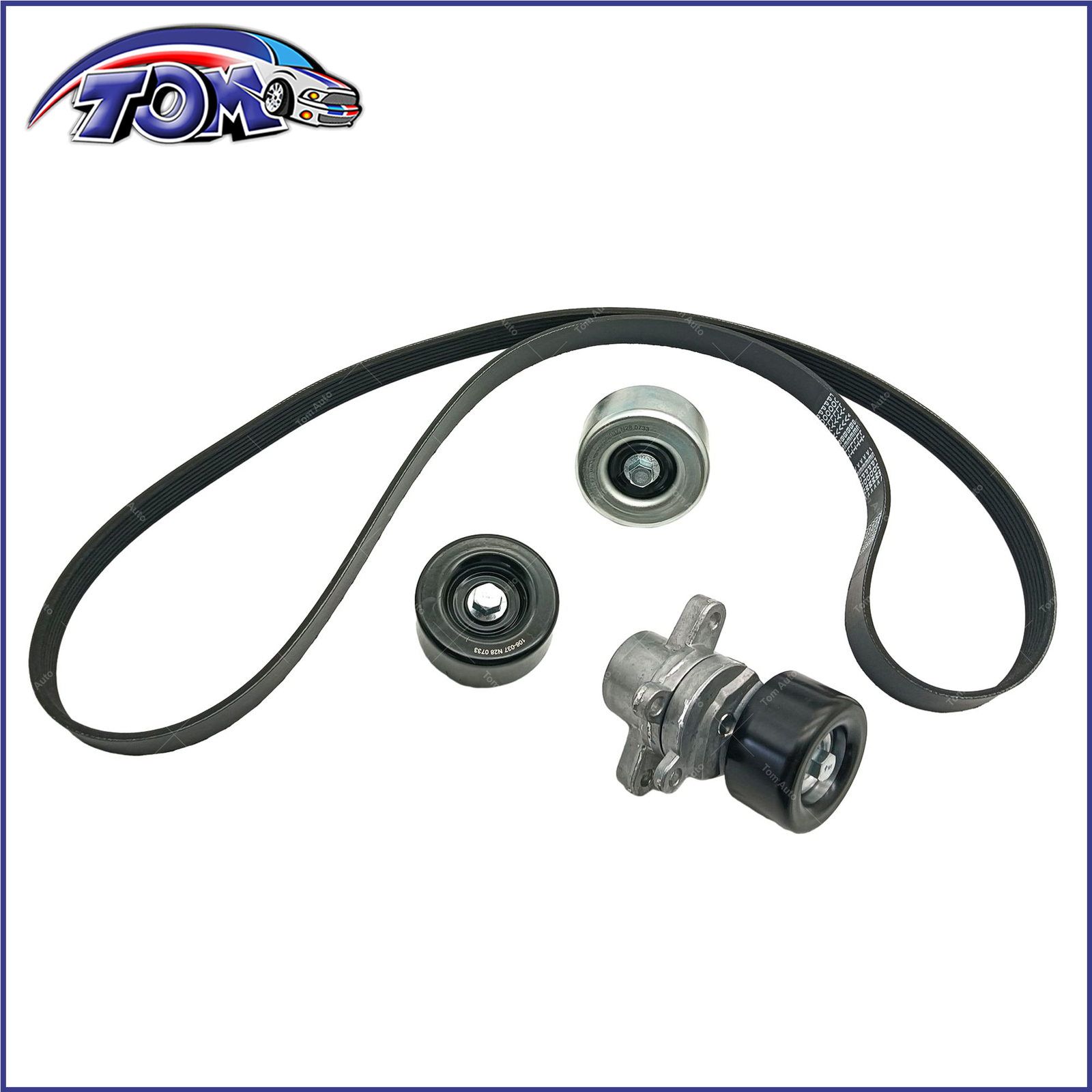 Serpentine Belt Tensioner Pulley Kit for Nissan Maxima Murano Altima V6