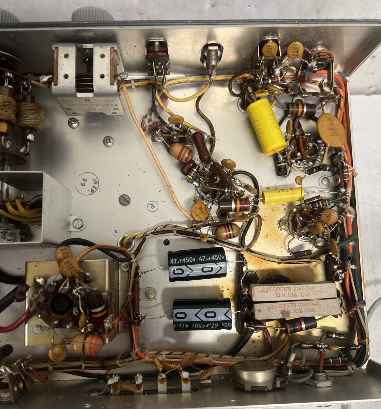 Hallicrafters HT-40 Radio Transmitter Re-Capped Works Please Read description.