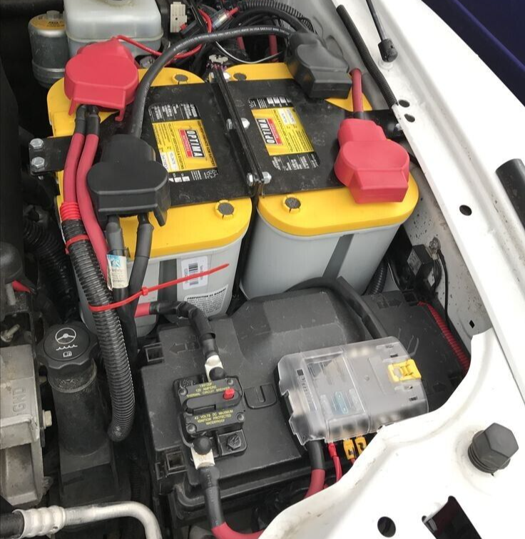 25Ft True 1/0 0 AWG Gauge Power Positive Wire Strand Cable 25' BLACK HI-Quality