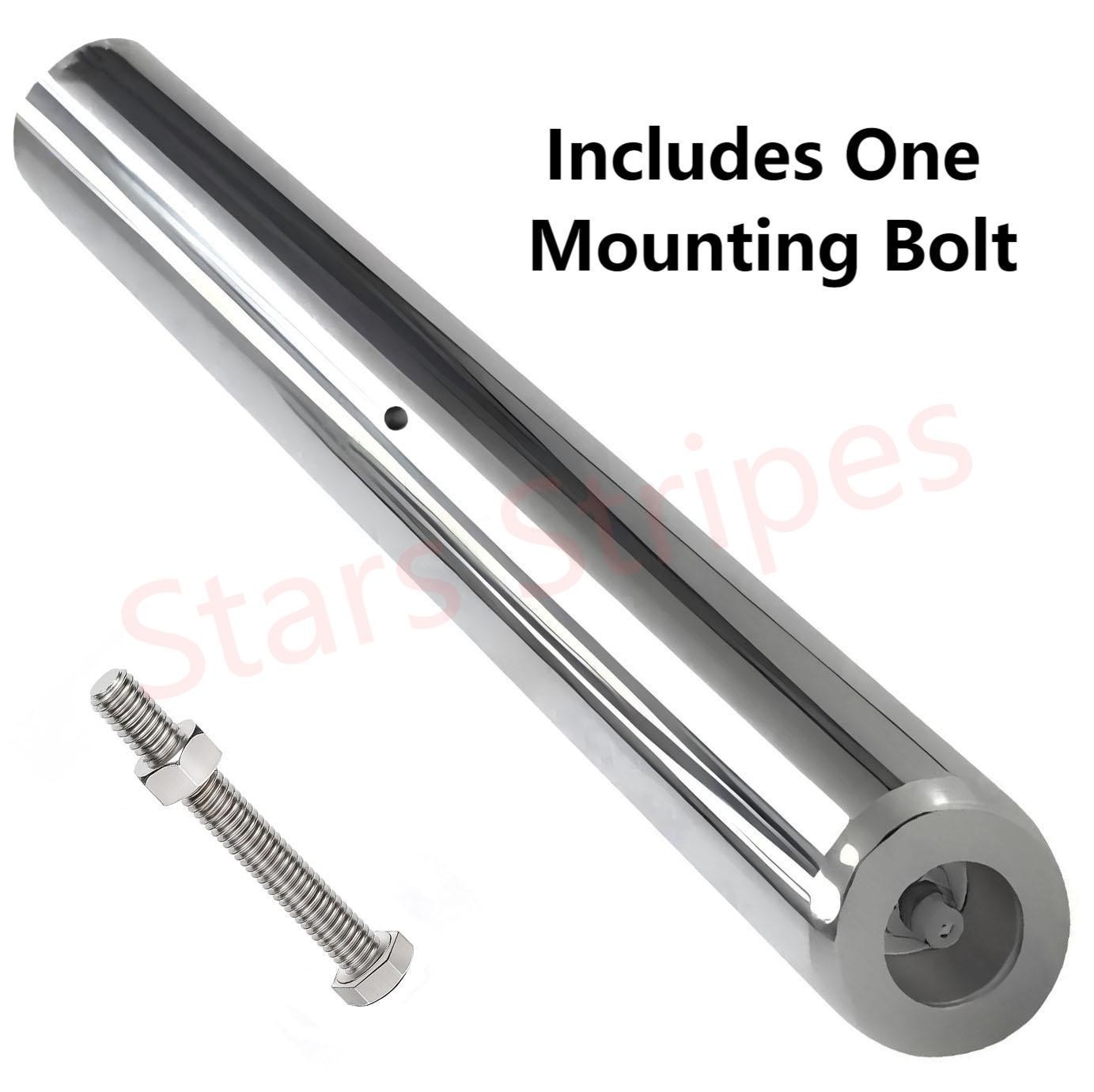 2PaiNew upgraded Excavator Universal Bucket Pin 45mm X 330mm， With grease nipple