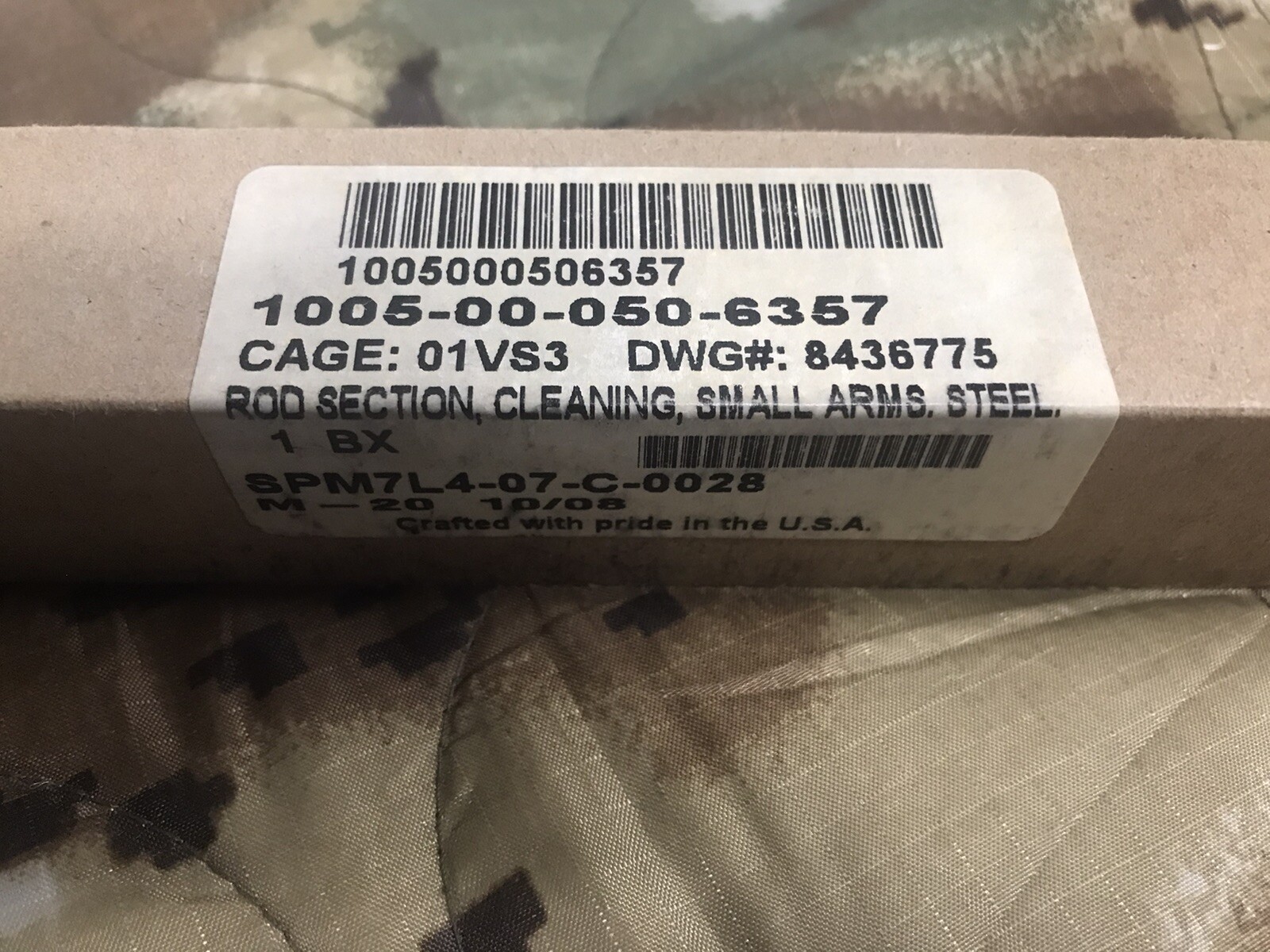 5.56 Small Arms Cleaning Rod Set USGI NOS