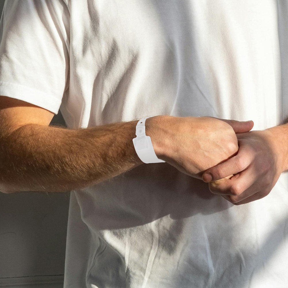 200 Pcs Medical Wristband Id Bracelets for Elderly Hospital Identification