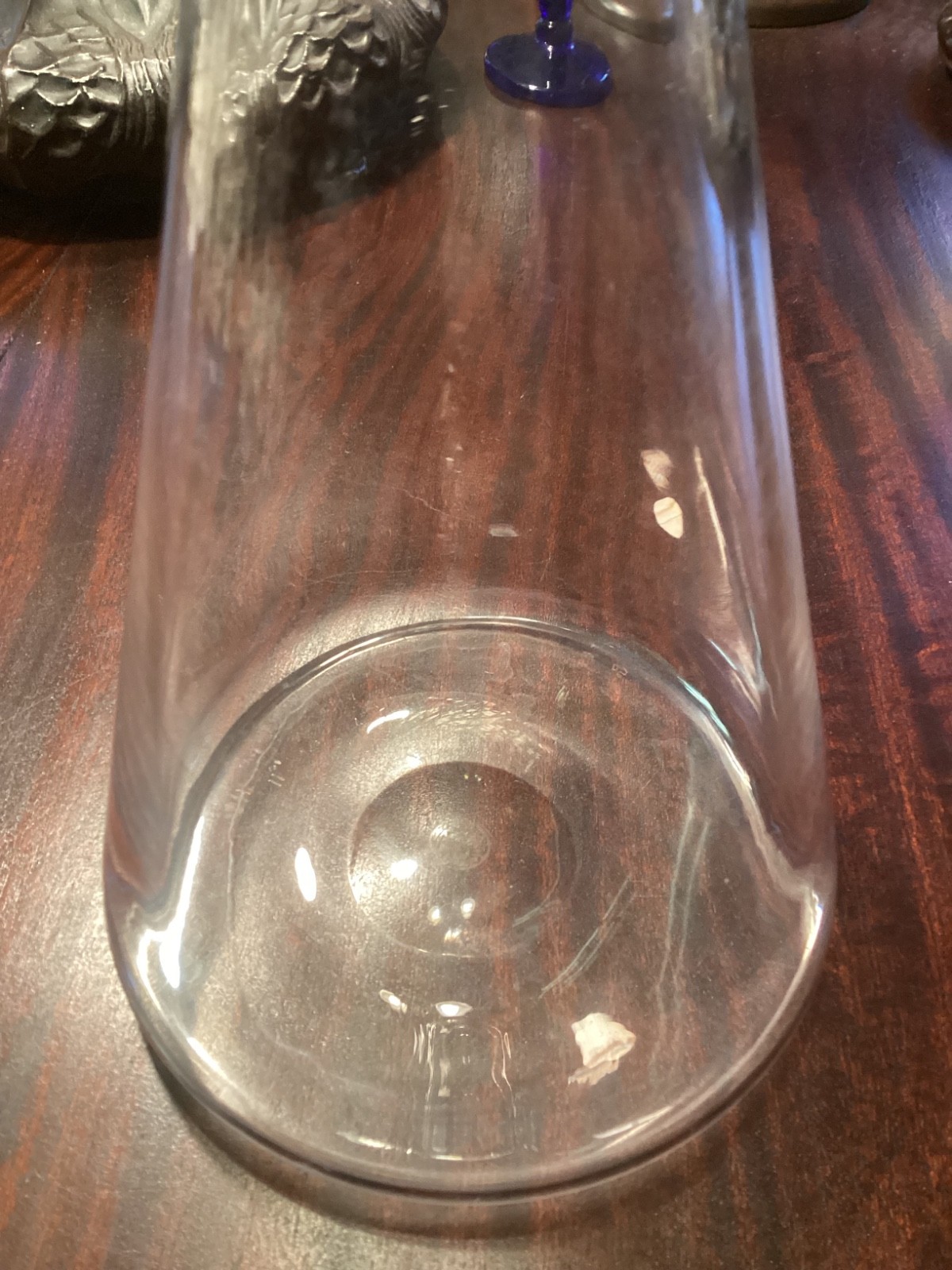 Vintage BACCARAT FRANCE Ship's Beaker Shaped Crystal Decanter w/Stopper 11.5”