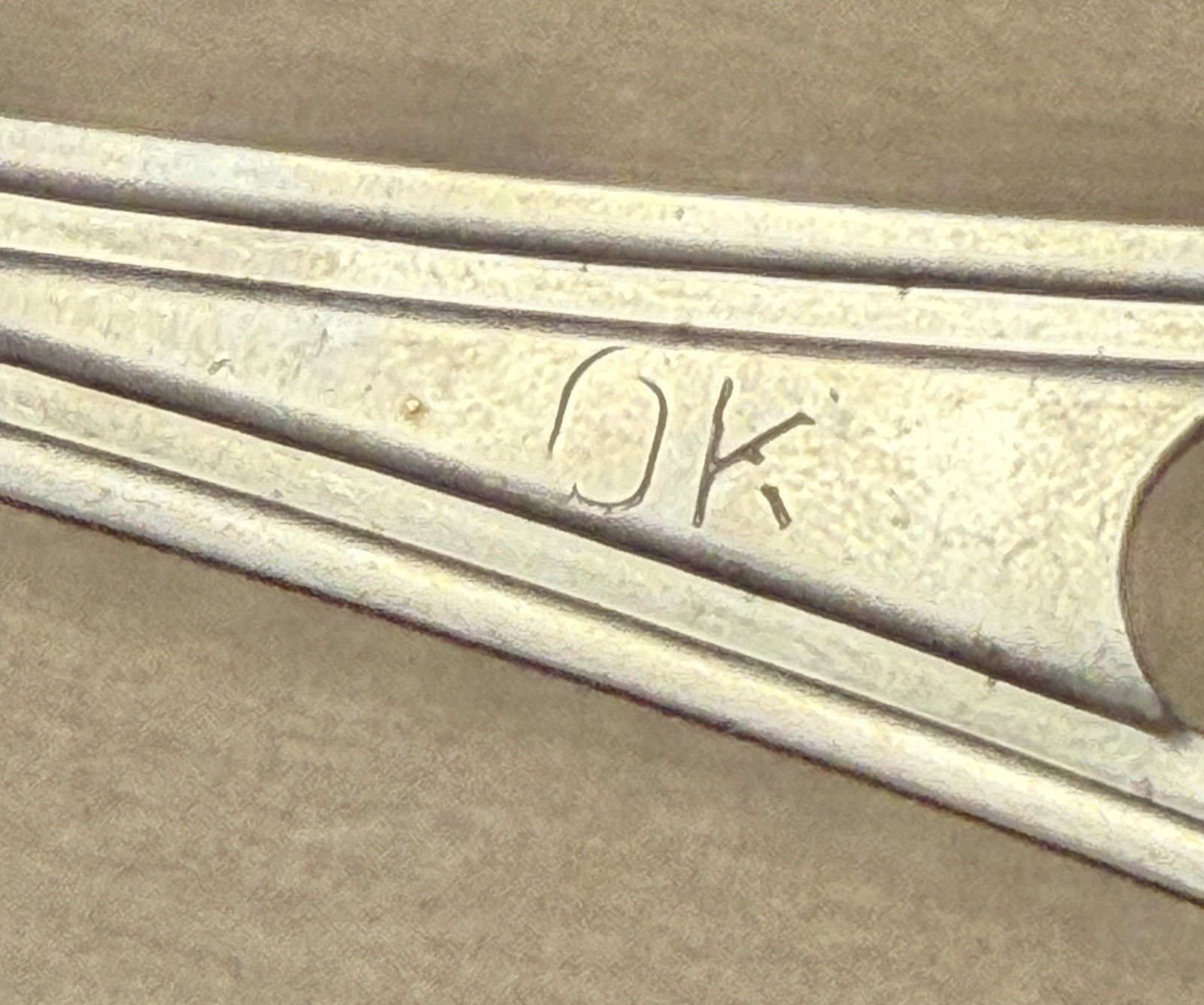 Vintage US Military Utica Skoco Cutlery Mess Kit Spoon Fork Knife Set Stainless