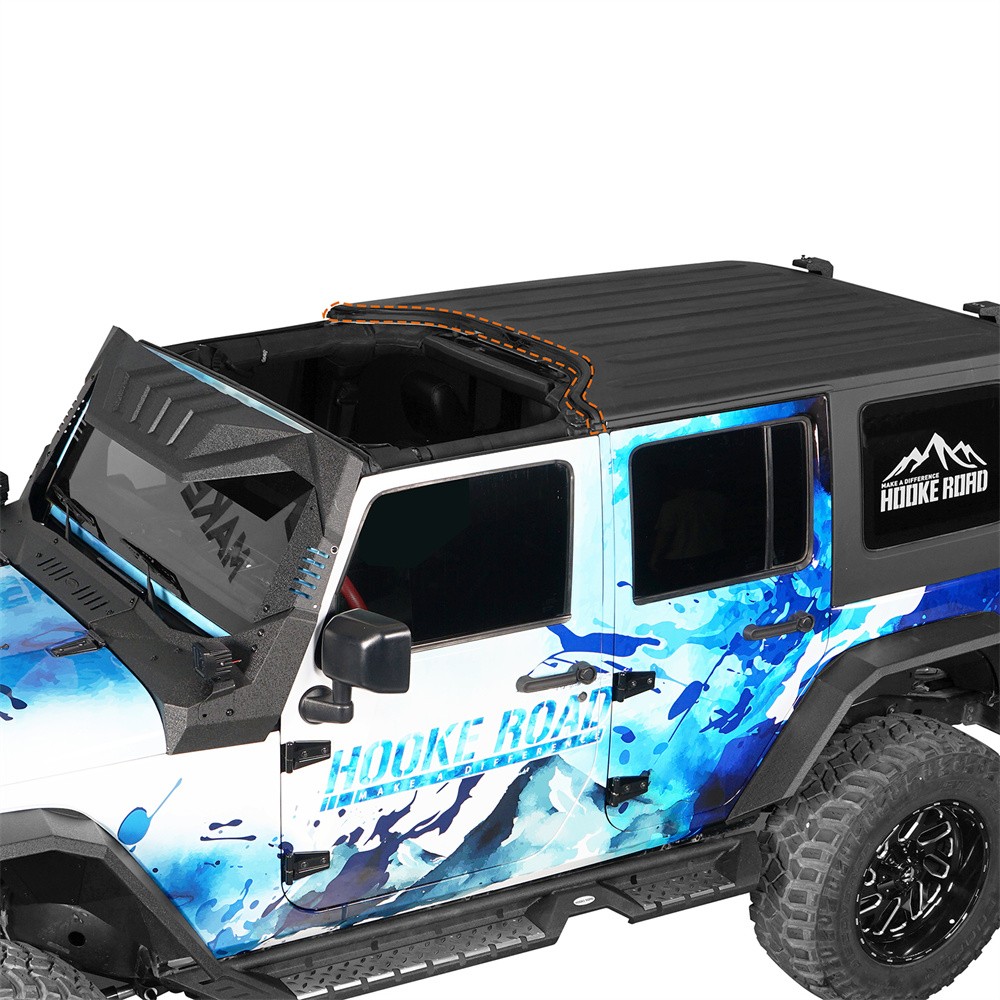 Hard Top Front Seal Water Sound Reduction For 2007-2018 Jeep Wrangler JK 4-Door