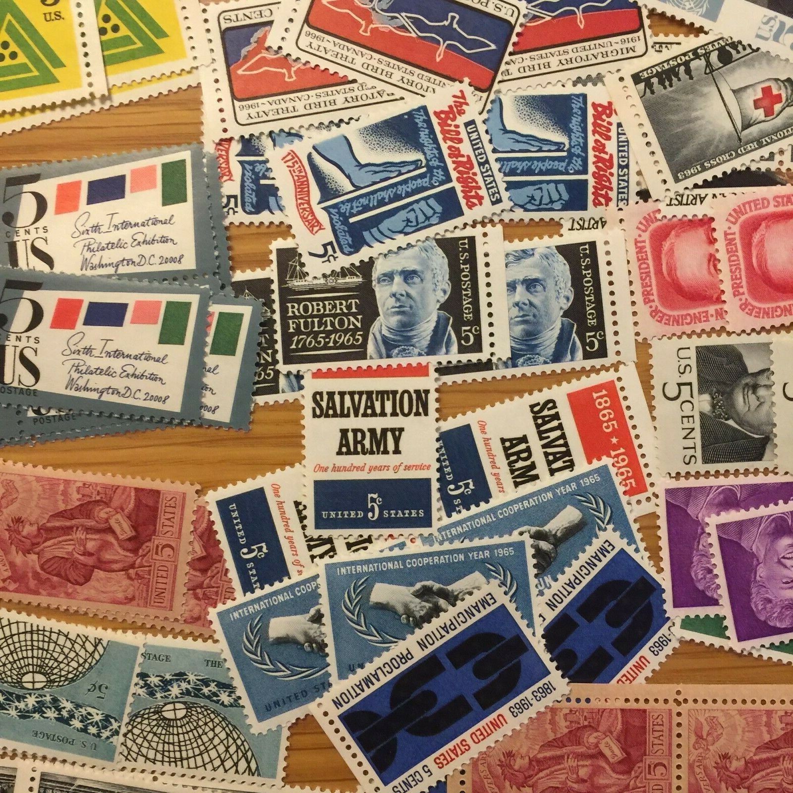 USA,VINTAGE,MID-CENTURY,MINT,UNUSED,LOT OF 40+ ALL DIFFERENT STAMPS, COLLECTION
