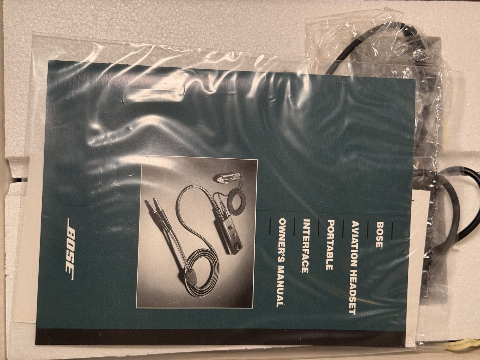 COLLECTORS ITEM: New in Box BOSE Aviation Series 1 Headset W Original Interfaces