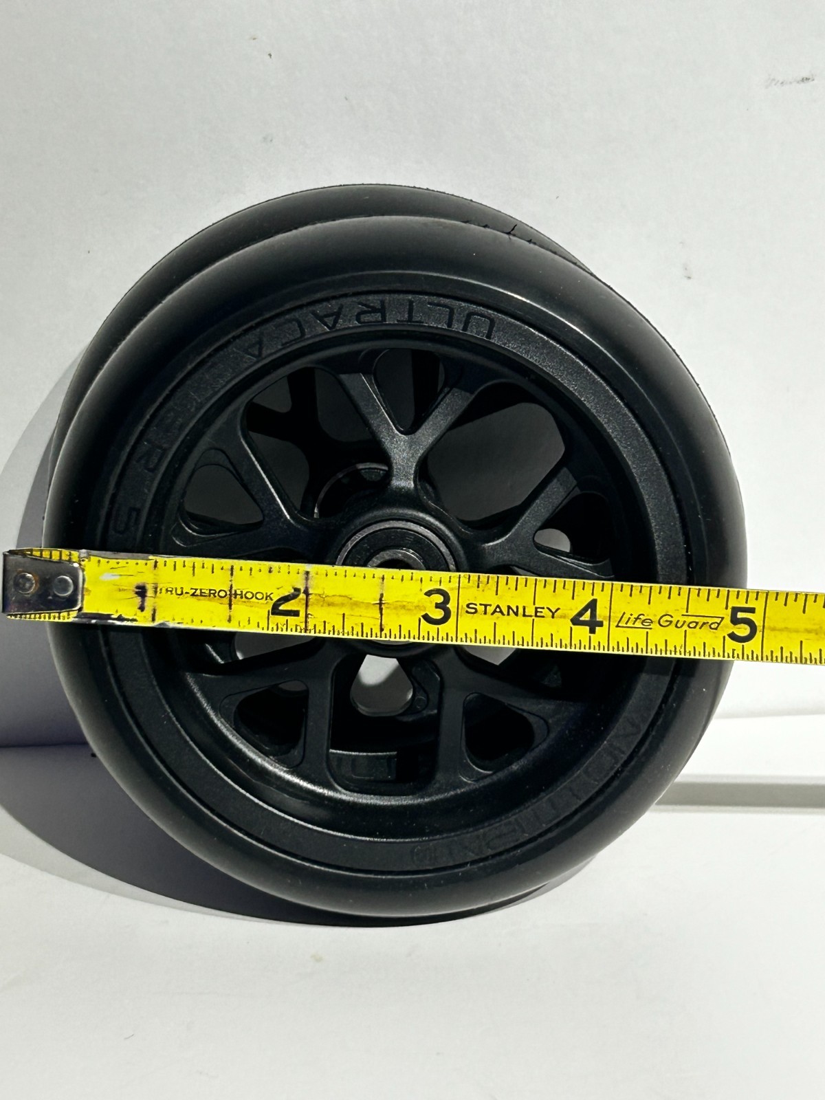 CasterWheelsNewton Ultracasters 5"x1.5"Bearing ID 5/16"InlcludesAxlesNutsSpacers