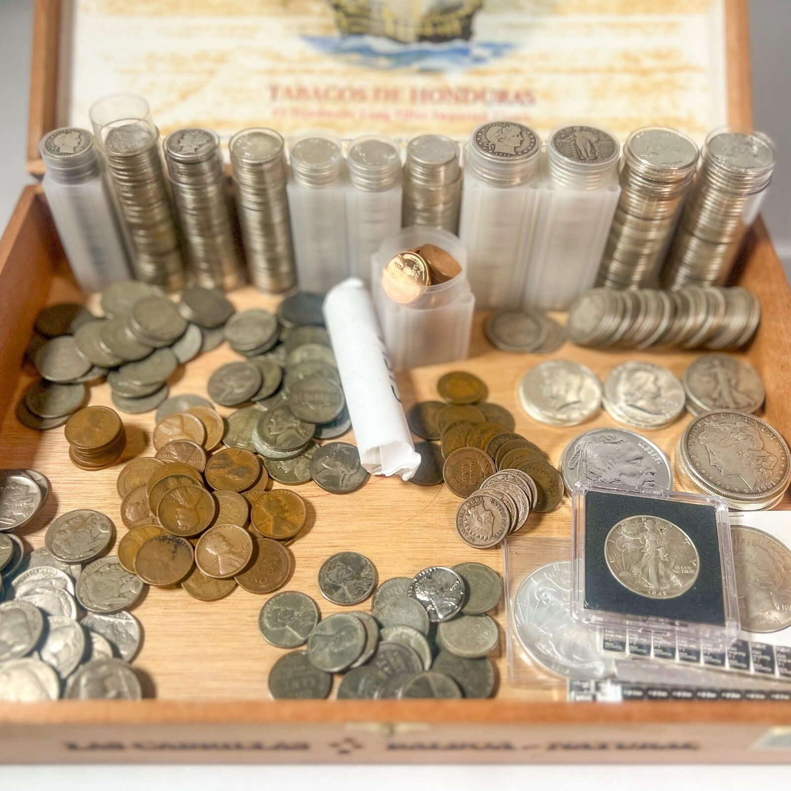 Cigar Box Mixed U.S. Coin Lot (Vintage) | LIQUIDATION SALE |