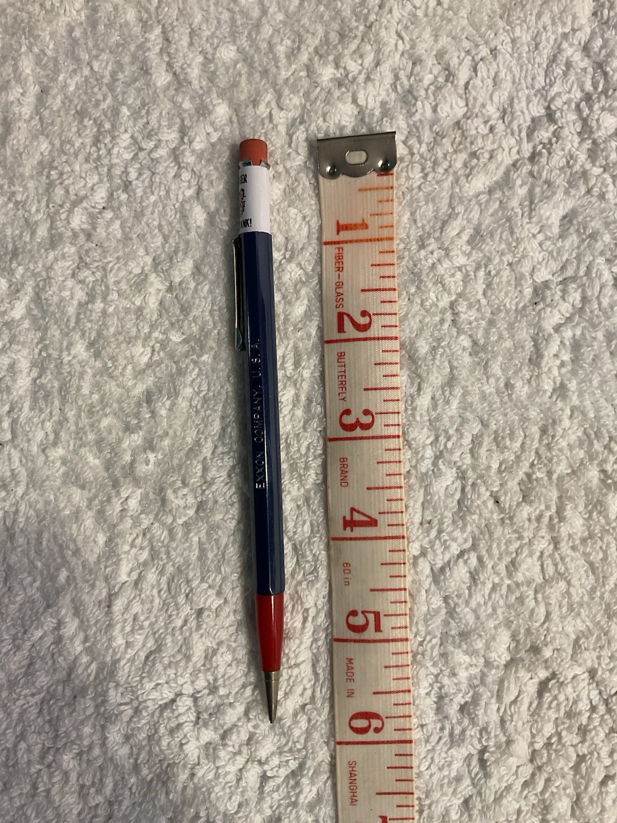 Esso Exxon Mobil Put A Tiger In Your Tank Durolite Mechanical Pencil NOS