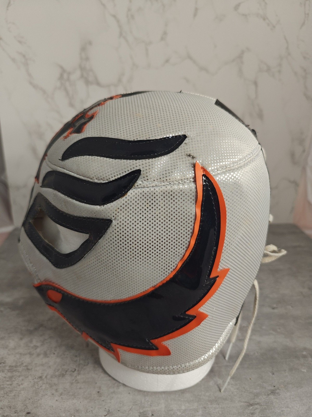 Vintage Luchador Wrestling Mask Libre Cross Fabric