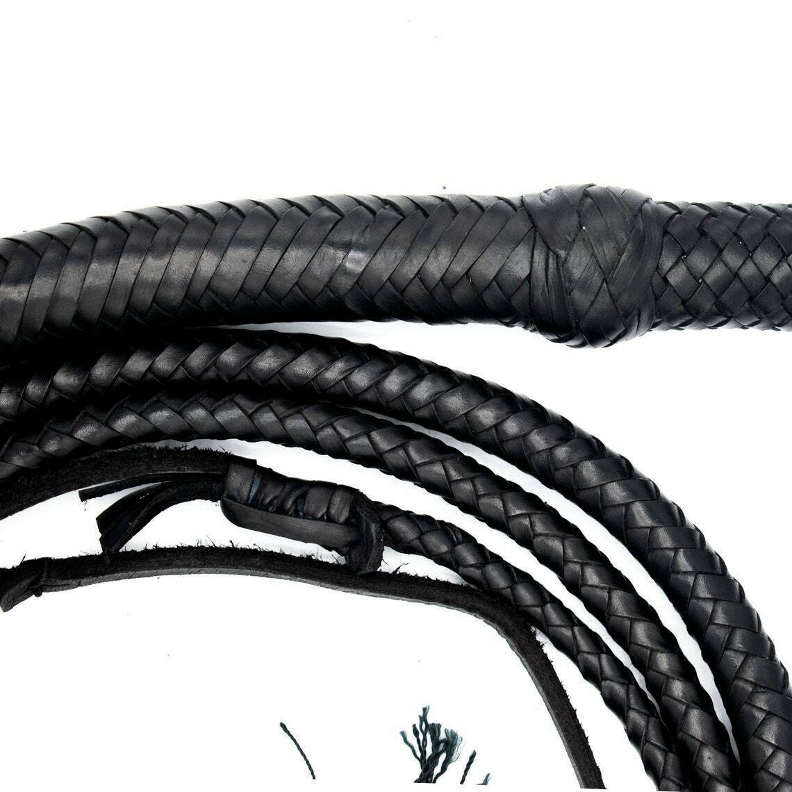 Cowhide Leather Bullwhip 04 to 12 Feet &16 Plait Indiana Jones Custom Bullwhip