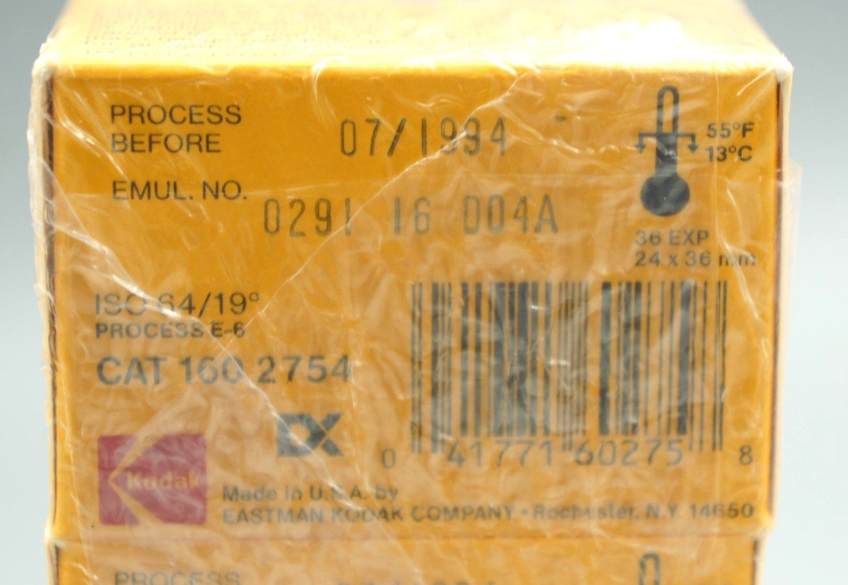 Kodak Ektachrome 64 EPR-135-36 Exp 07/94 Sealed Brick 20 Rolls #041