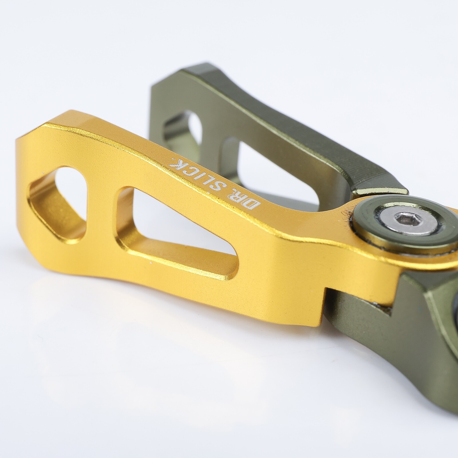 Dr Slick Cyclone Nipper - Offset Cut - Green/Gold - FREE SHIPPING