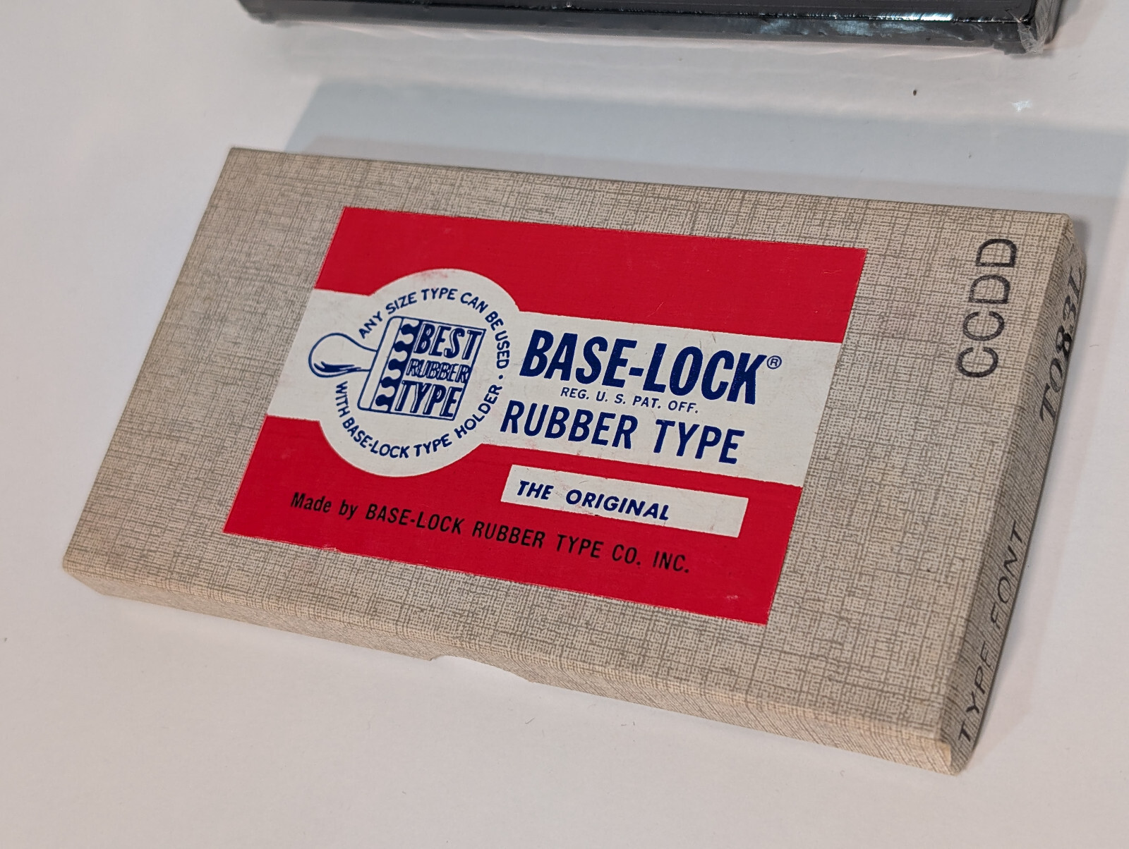 Lot of 25: Assorted Commercial, Retail, Stamps, Stamp Pads, Band, Type Font