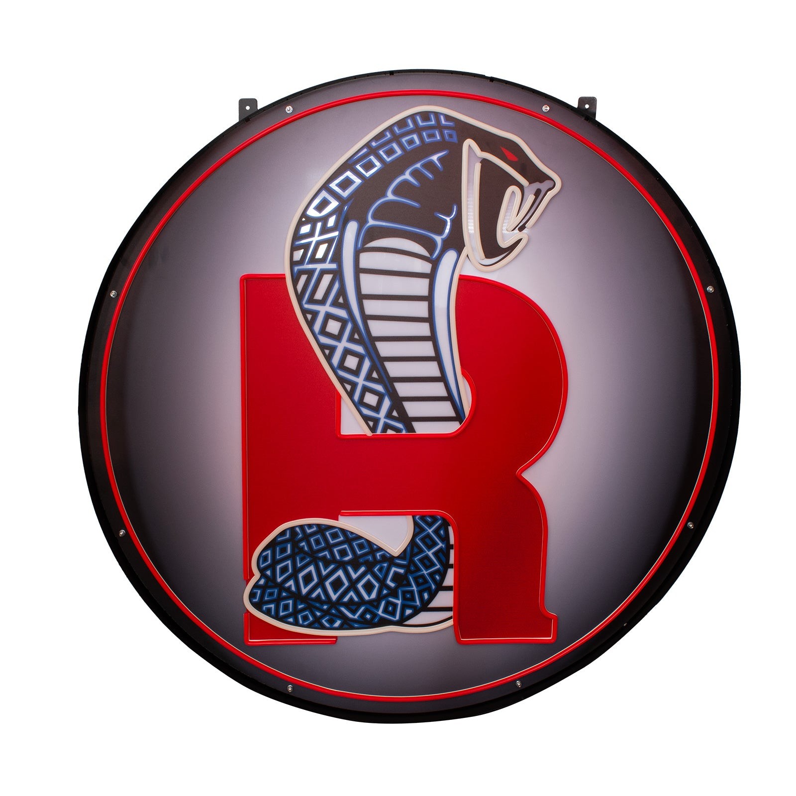 1993 1995 2000 Cobra R Snake 36" Round Garage Wall Light Up LED Flex Neon Sign