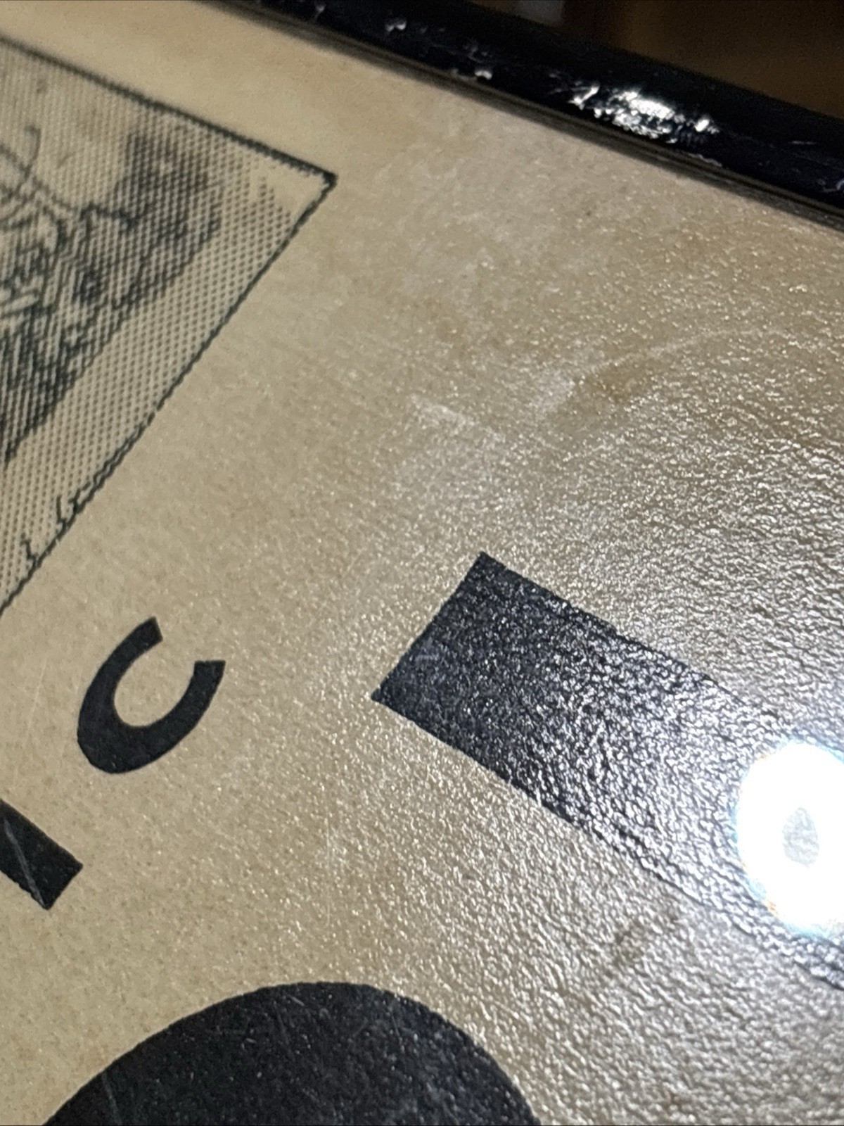 Antique Original Tydol Gasoline Oil Tales Of The Road Cardboard Sign Early Auto