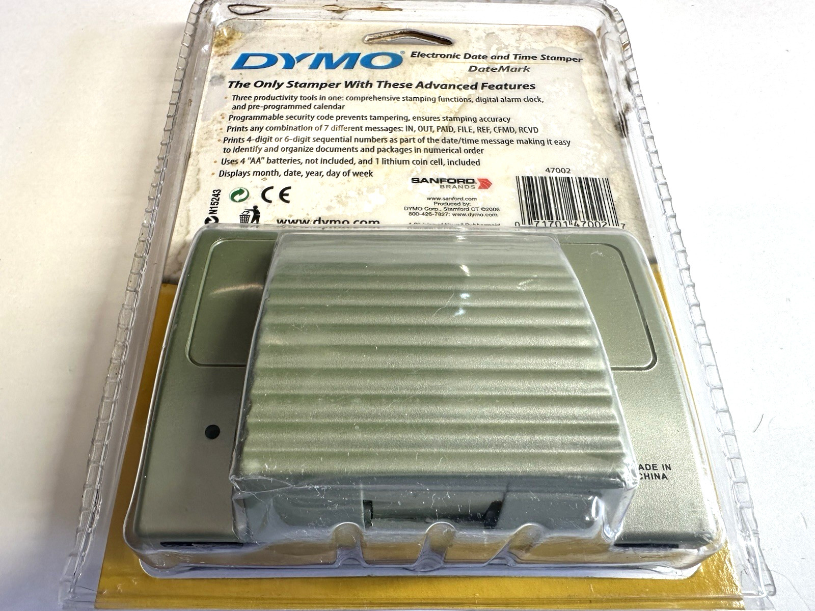 DYMO DateMark Electronic Date and Time Stamper New Sealed Read Description!