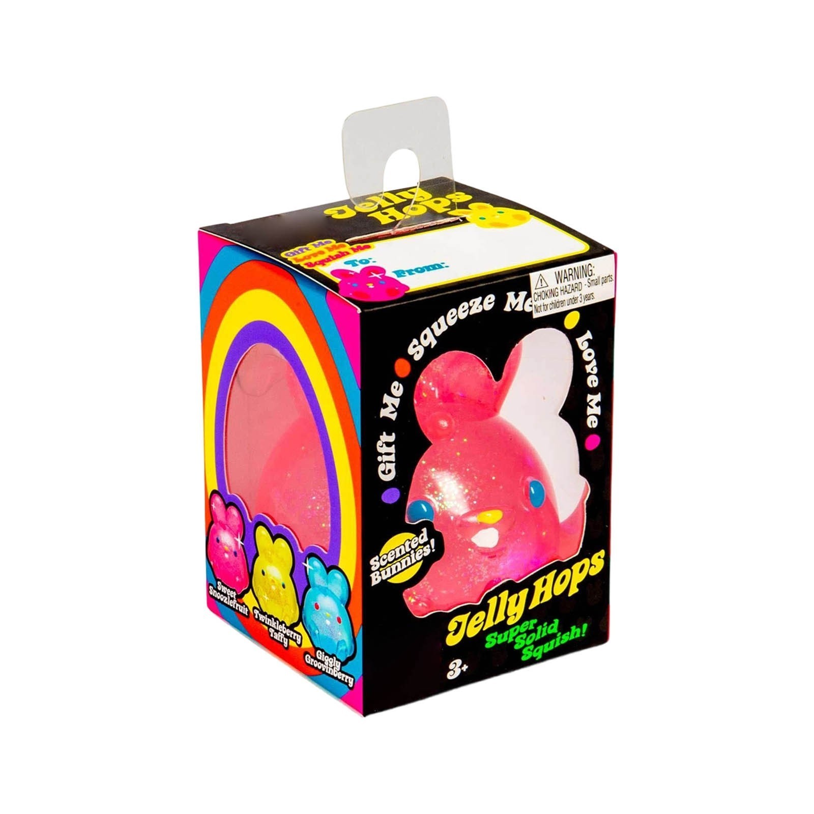 Schylling NeeDoh Gummy Bunny- Sensory Fidget Toy with Jelly-Like Filling