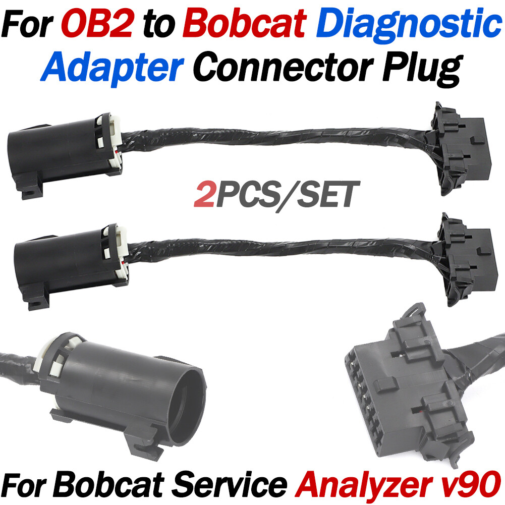 OBD2 To Bobcat Diagnostic Adapter Connector Wire For Bobcat Service Analyzer v90