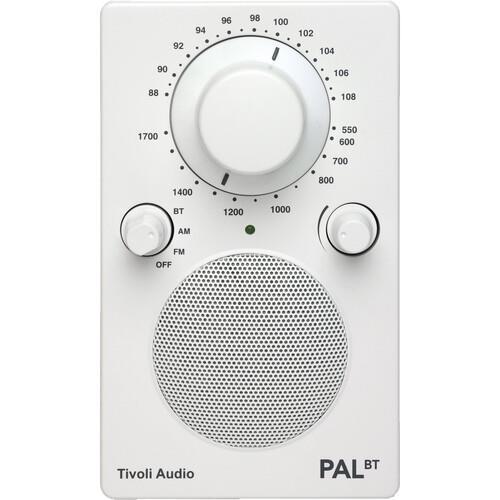 Tivoli PAL BT AM/FM Portable Bluetooth Radio - White