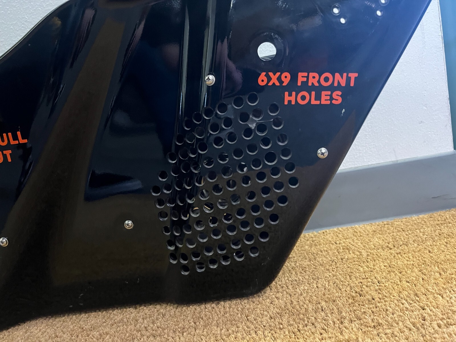 6x9 Front Harley Saddlebag Speaker Mounting Ring Adapters 2014-2023