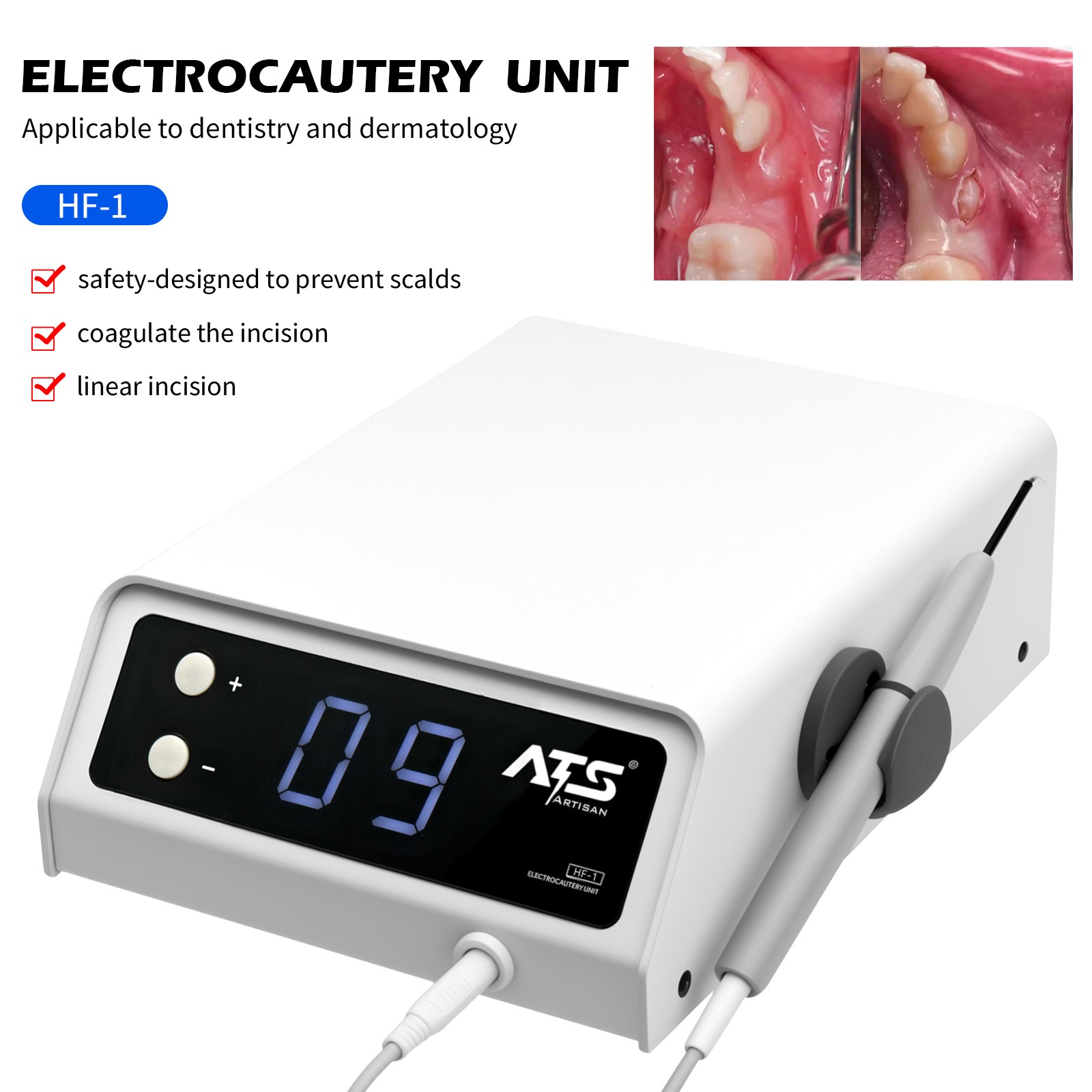 High Frequency Dental Electrosurgery Unit Surgery Scalpel Cutting Unit