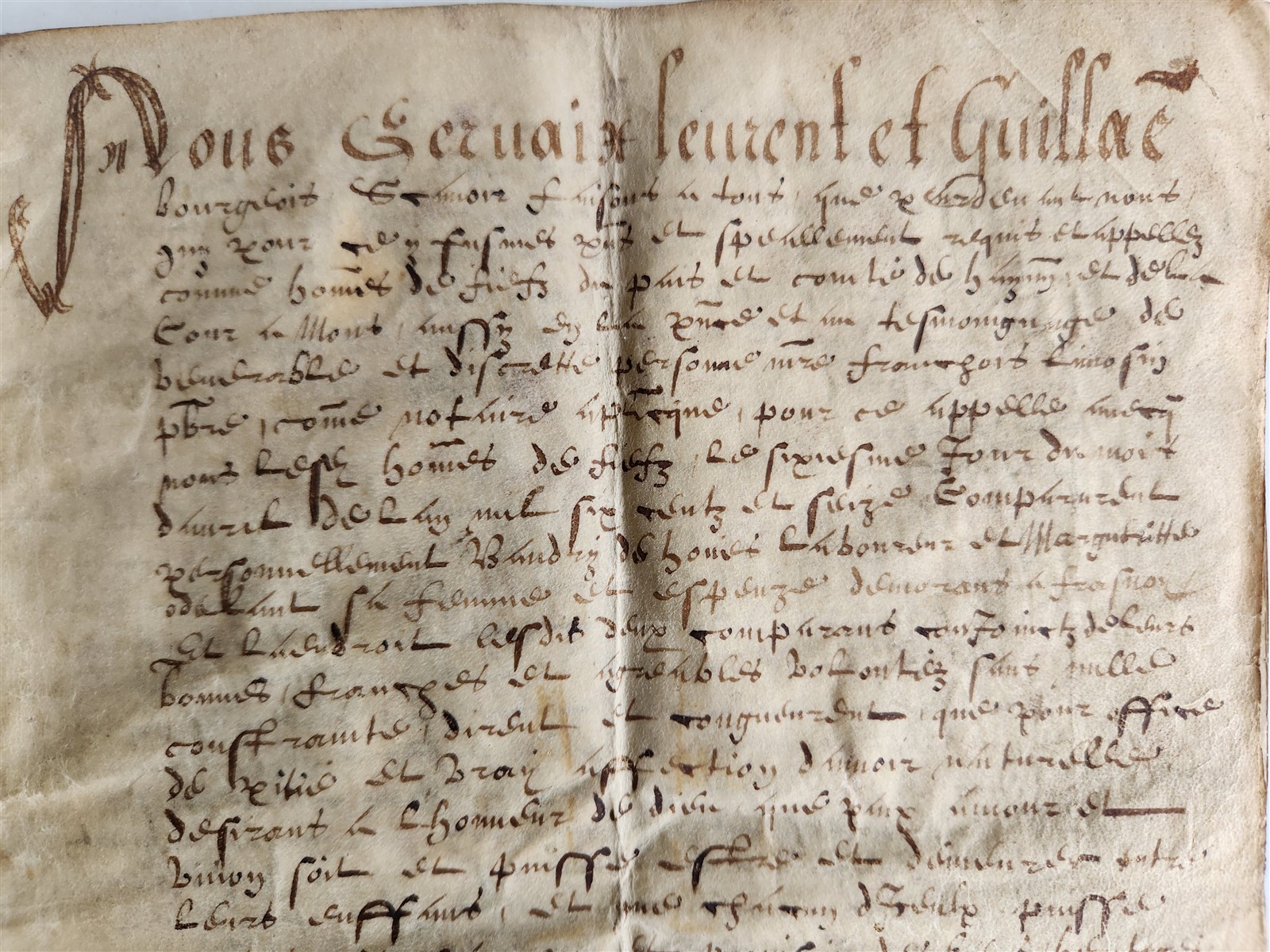 1617 MANUSCRIPT on VELLUM ANTIQUE LEGAL DOCUMENT in Spanish 24 pages