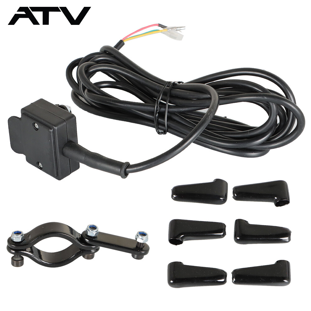 12V Winch Rocker Thumb Switch Handle Bar Control & Bracket for KFI WARN ATV NEW