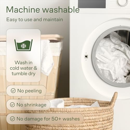 Ultra Soft Size Mattress Topper - Viscose Made from Bamboo King Dark Gray