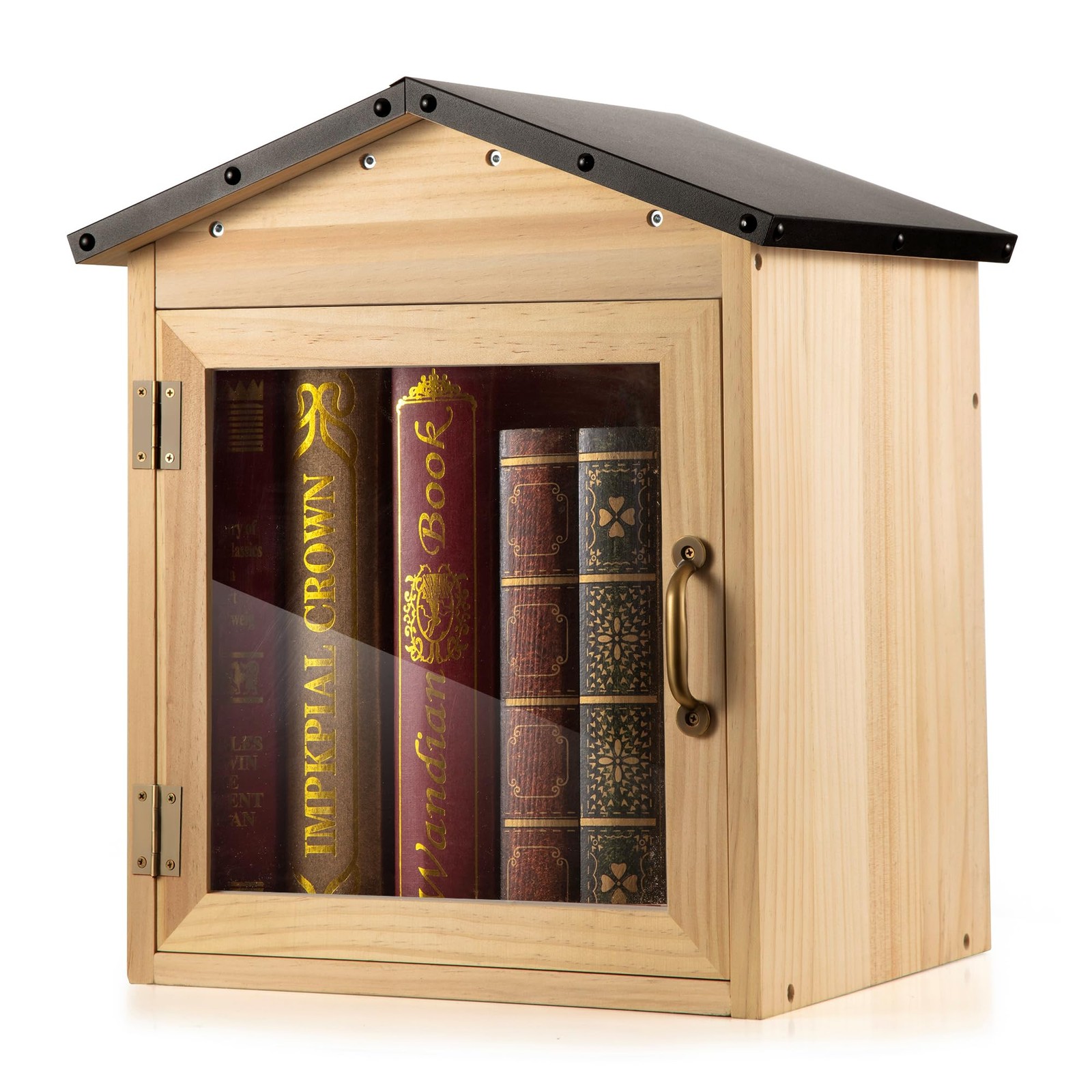 Little Library Box Outdoor - Free Library Kit for Sharing Books, Literature, ...