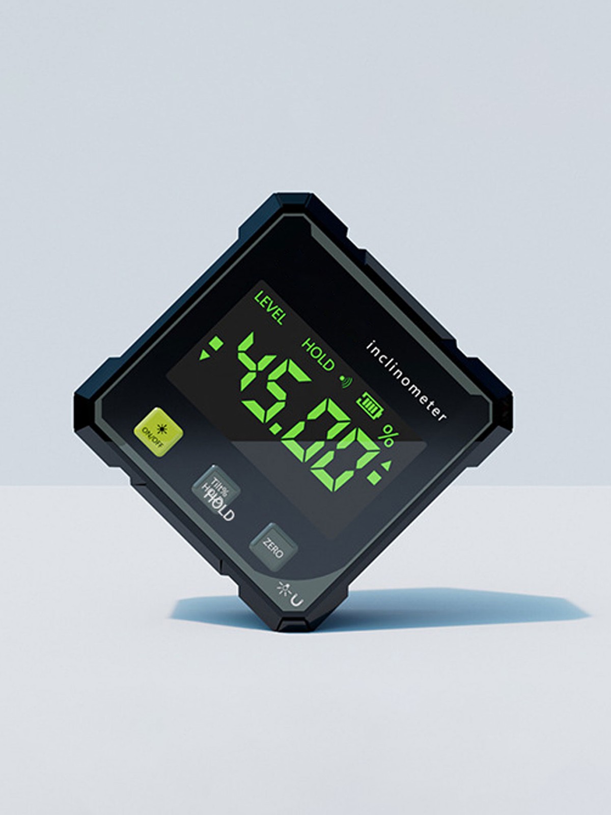 Digital Angle Finder with Laser, 4-Side Magnetic Angle Gauge for Woodworking US