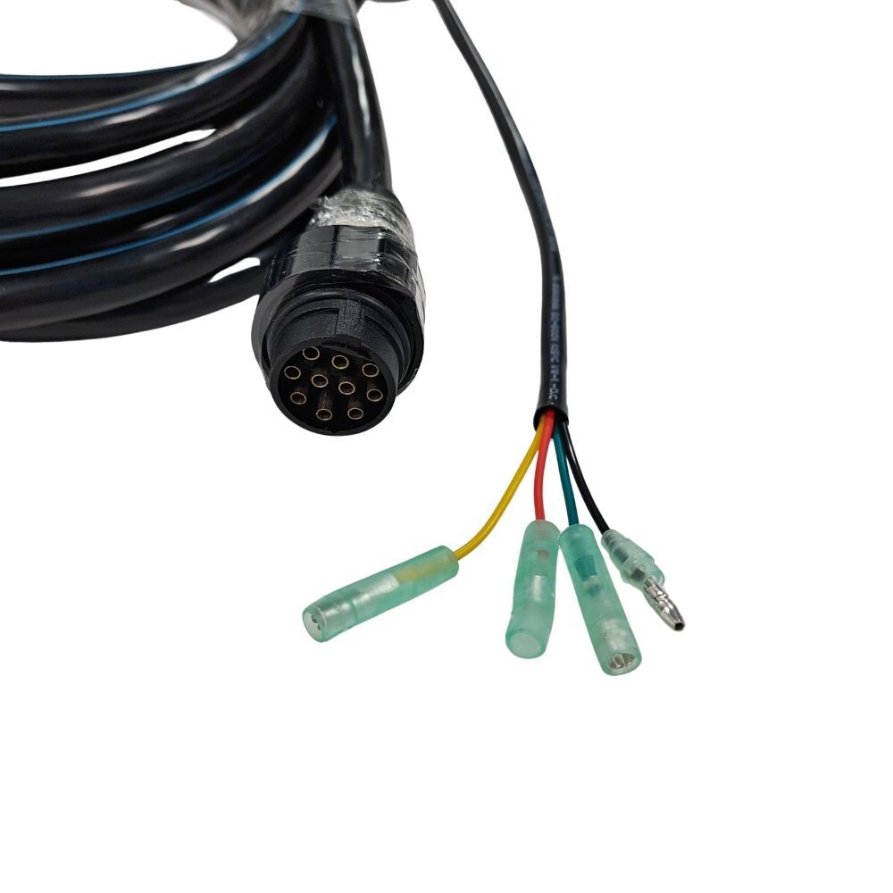 Outboard Remote Control Box 703-48272-12 10Pin 5M Pull To For Yamaha Side Mount