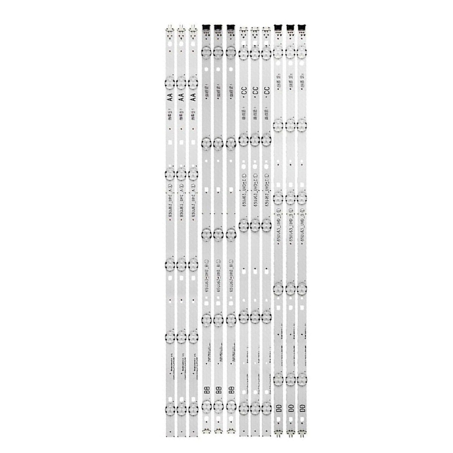 New LED Strips For LG 65UJ6300 65UJ6050 65UJ6100 65UJ6307 65UJ63_UHD_A B C D