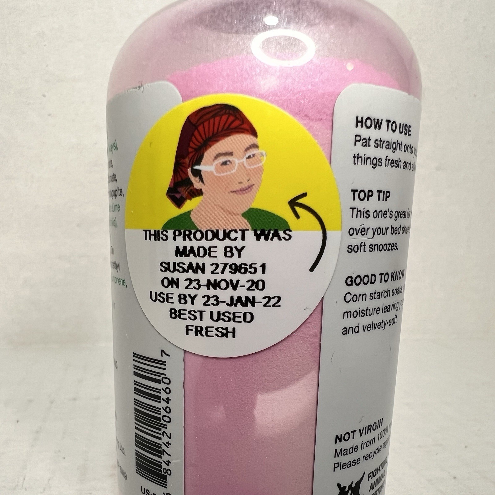 Lush Snow Fairy Dust Dusting Body Powder Shimmer Sparkle Scented 2.4oz 70g-*2022