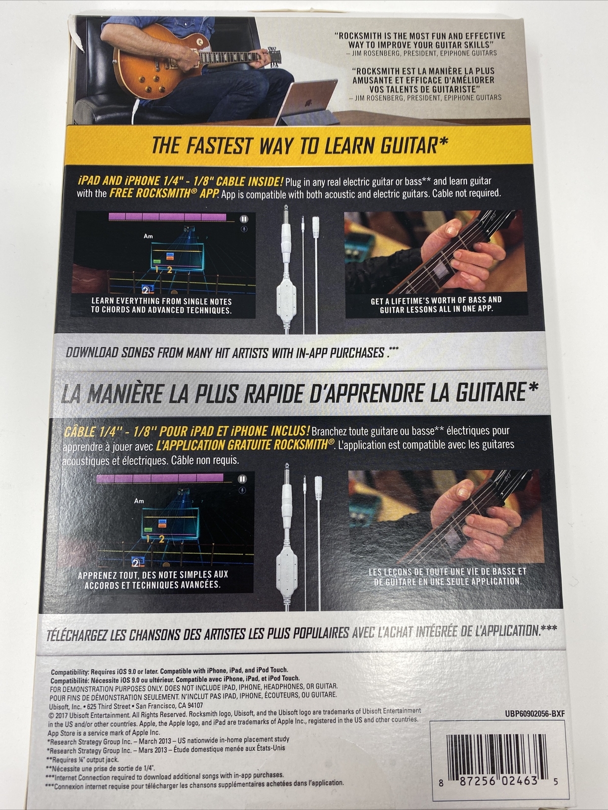 Rocksmith Real Tone Cable Epiphone READ ENTIRE DESCRIPTION BEFORE PURCHASING