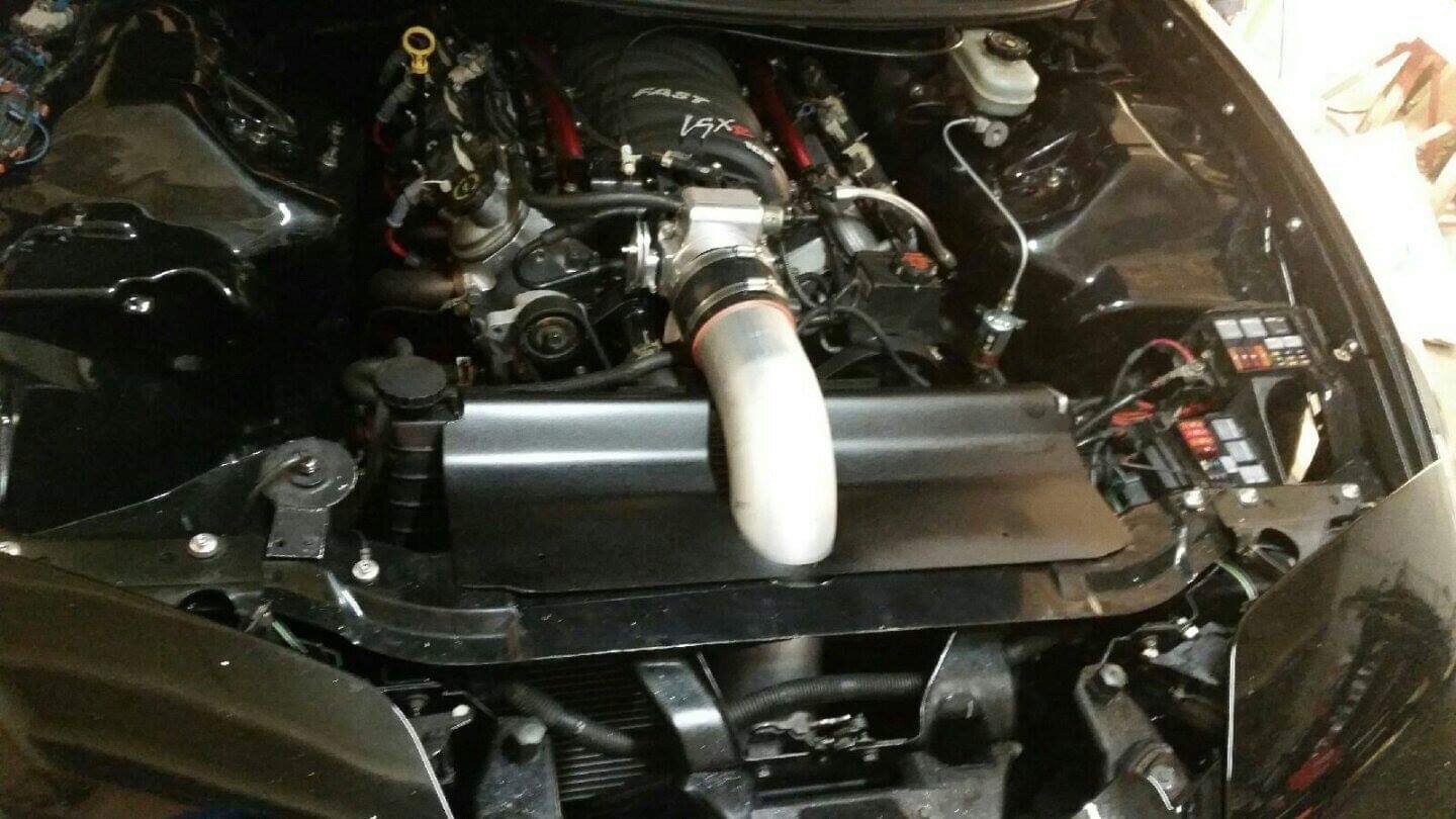 4" Prostock Ram Air Intake Chrs1313 Bellmouth Velocity Stack 93-02 ftra SLP SSRA