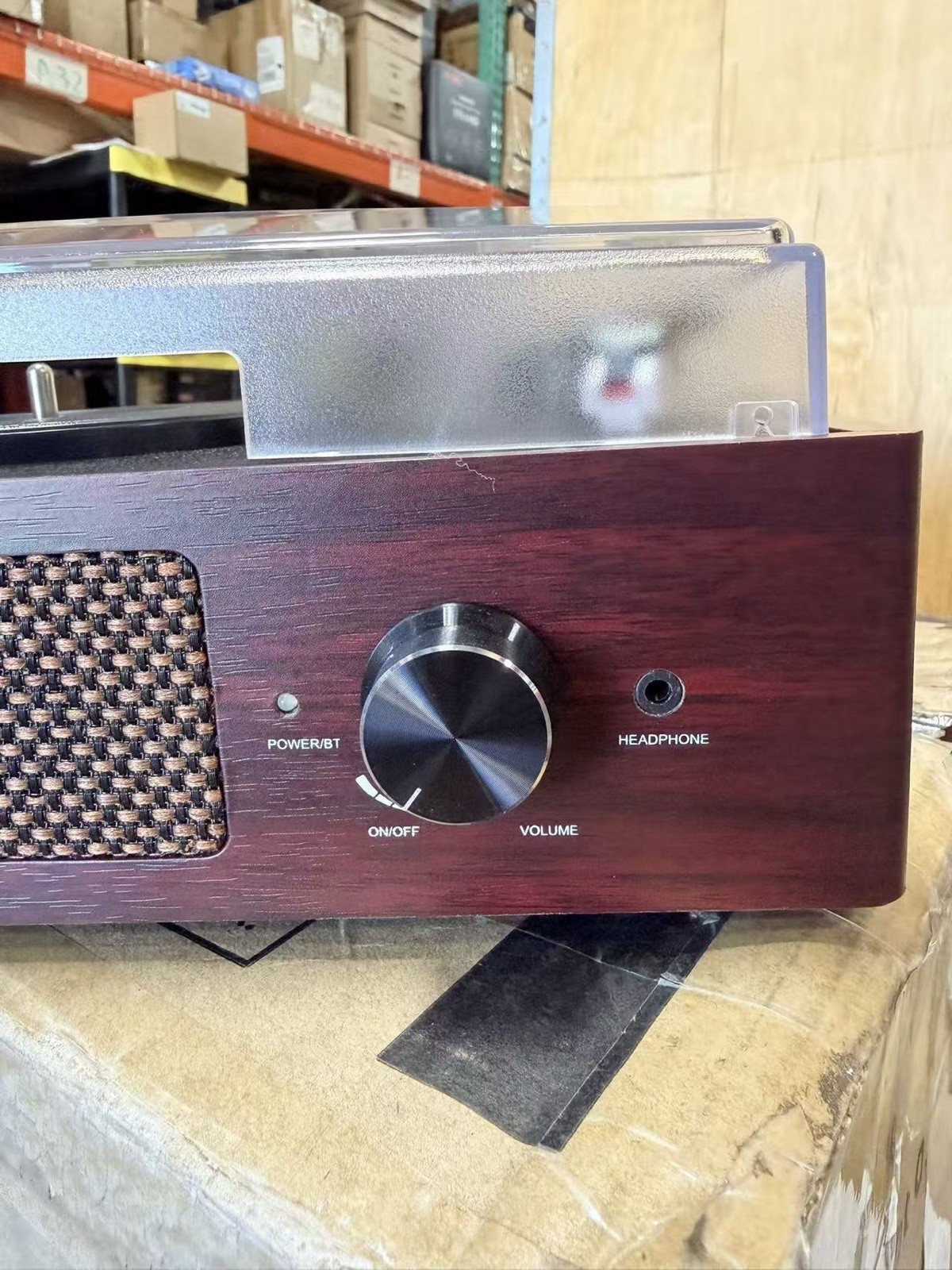 Vinyl Record Player Turntable Bluetooth 3 Speed Built-in Speakers Retro Portable